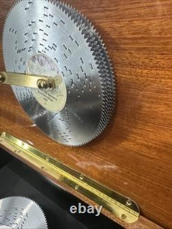Reuge Music Disc Music Box With Extra Discs Hand Made 12-1/2 x 8 x 4