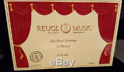 Reuge Music Hand Painted And Made In Italy Music Box, 3.72-Four Season-Vivaldi