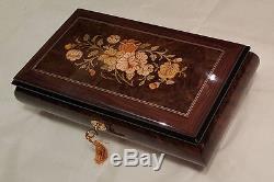Reuge Music Large Musical Jewelry Box With 18 NT MT-(Choose Tune In Item Detail)