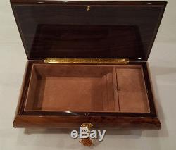 Reuge Music Large Musical Jewelry Box With 18 NT MVT-(Chose Tune In Item Detail)