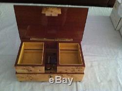 Reuge Music Musical Jewelry Box With 30 Note Movement-Tristesse F. Chopin