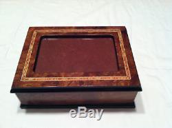Reuge Music Picture Frame Music Box With 18 NT MVT-As Time Goes By