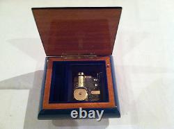 Reuge Music Rare Warship Design Box-18Note Reuge Movement Anchors Aweigh