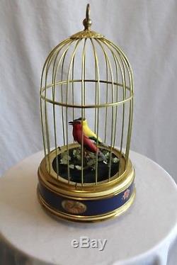 Reuge Music Sainte-Croix Bird Cage Music Box