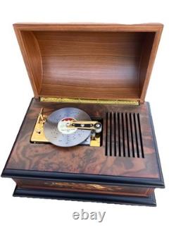 Reuge Music Treasure Chest 4-1/2 Disc Movement Music Box Set of 4 Discs MIB New