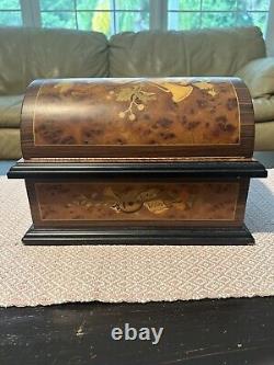 Reuge Music Treasure Chest 4-1/2 Disc Movement Music Box includes Only 1 Disc
