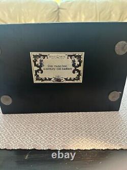 Reuge Music Treasure Chest 4-1/2 Disc Movement Music Box includes Only 1 Disc