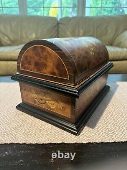 Reuge Music Treasure Chest 4-1/2 Disc Movement Music Box includes Only 1 Disc