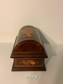 Reuge Music Treasure Chest- Disc Movement Music Box With Set of 10 Discs