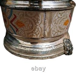 Reuge Music box carousel lipstick Swiss movement 50s/60s, Not Working & No Music Reuge Music box carousel lipstick Swiss movement 50s/60s, Not Working & No Music