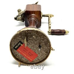 Reuge Musical Boar & Pheasant Pepper Grinder Doctor Zhivago Laras Theme 11in