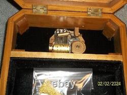 Reuge Musical Jewelry Box 18 Note Excellent Condition 18 Variation