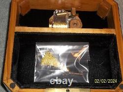 Reuge Musical Jewelry Box 18 Note Excellent Condition 18 Variation