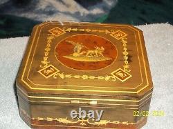 Reuge Musical Jewelry Box 18 Note Excellent Condition 18 Variation