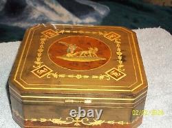 Reuge Musical Jewelry Box 18 Note Excellent Condition 18 Variation