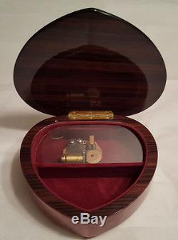Reuge Musical Jewelry Box With 18 Note MVT-(Choose Tune In Item Detail)