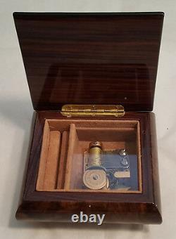 Reuge Musical Jewelry Box With 18 Note MVT-Silent Night- See Details for Tune