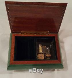 Reuge Musical Jewelry Box With 18 Note MVT-Sweet Lellani or Alloha Oe