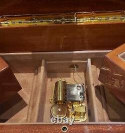 Reuge Musical Jewelry Box playing 30 note- 18th Variations on a theme Paganini