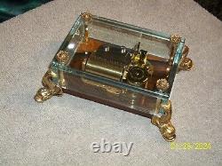 Reuge Original 2/36 Note Crystal Glass Music Box. Rare Excellent Condition