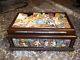 Reuge Rare Capodimonte 50 Note Music And Jewelry Box Very Nice