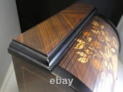 Reuge Roll top Swiss Classic Music Box 30 Note w 7 Discs Excellent