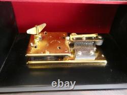 Reuge Roll top Swiss Classic Music Box 30 Note w 7 Discs Excellent