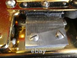 Reuge Roll top Swiss Classic Music Box 30 Note w 7 Discs Excellent