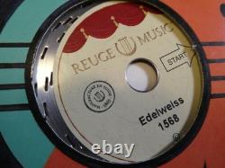 Reuge Roll top Swiss Classic Music Box 30 Note w 7 Discs Excellent