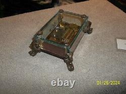 Reuge Romance 36 Note Crystal Glass Music Box Music My Heart Will Go On