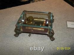 Reuge Romance 36 Note Crystal Glass Music Box Music My Heart Will Go On