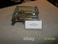 Reuge Romance 36 Note Crystal Glass Music Box Music My Heart Will Go On