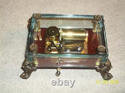 Reuge Romance 36 Note Crystal Glass Music Box Music My Heart Will Go On