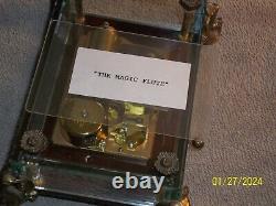 Reuge Romance 36 Note Crystal Glass Music Box Music The MAGIC FLUTE