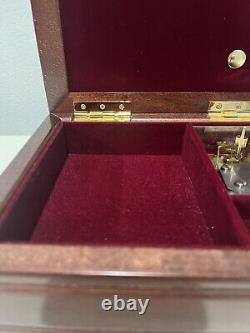 Reuge Romance 36 Note Music Box All I Ask of You Beautiful Floral