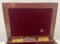 Reuge Romance 36 Note Music Box All I Ask of You Beautiful Floral