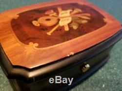 Reuge Romance Music Box Inlaid wood 36 note Gorgeous