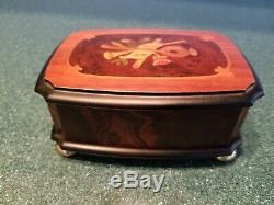 Reuge Romance Music Box Inlaid wood 36 note Gorgeous