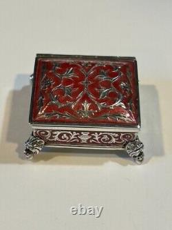 Reuge Royal Tunbridge Wells 1/12 Miniature Sterling Silver Music Box