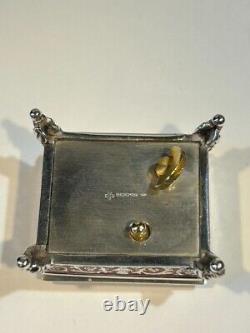 Reuge Royal Tunbridge Wells 1/12 Miniature Sterling Silver Music Box