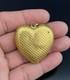 Reuge STE-CROIX-SWISS Yellow Gold Tone Heart Shape Vintage Musical Pendant