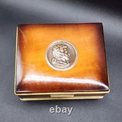 Reuge Saint Croix Swiss Music Box Mozart Bronze Medallion The Magic Flute READ