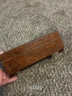 Reuge Saint-Croix Vintage Wooden Music Box 3/72 Made In Switzerland Works Great