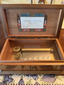 Reuge Sainte Croix CH 3/72 Switzerland Music Box Lara's Theme Dr. Zhivago NICE
