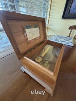 Reuge Sainte Croix CH 3/72 Switzerland Music Box Lara's Theme Dr. Zhivago NICE