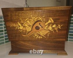 Reuge Sainte-Croix MusicBox 4/50 Note Movement, 4 German FolkSongs SWISS MADE