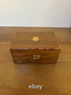 Reuge Sainte-Croix Music Box Plays'As Time Goes By' Swiss Made Works