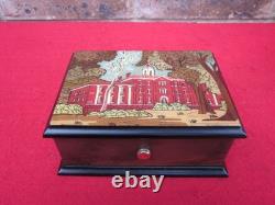 Reuge Sainte Croix Music Box Switzerland God of the Ages #2173 Plays Perfectly