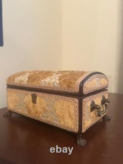 Reuge Sainte-Croix Music Box Tapestry 1056 ABCD 4/50 Plays 4 songs
