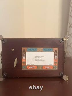 Reuge Sainte-Croix Music Box Tapestry 1056 ABCD 4/50 Plays 4 songs
